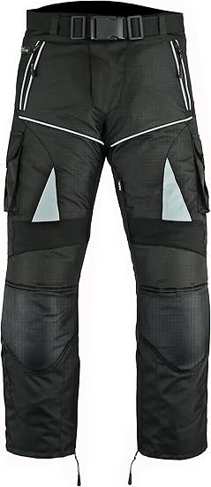 RIDEX CMT1 Mens Biker Motorbike Motorcycle Trouser Wind/Waterproof with Armours